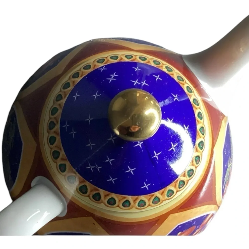 Designer Anthony Mark Hankins Teapot Arabian Scenes Signed